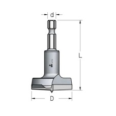 Сверло WPW чашечное D35 L60 шестигранный хвостовик HMPAL354