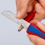 Нож электрика складной, лезвие изготовлено в Золингене, длина лезвия 80 мм, длина 120 мм Knipex KN-162050SB