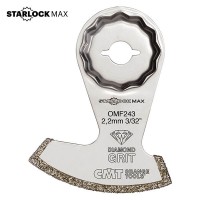 Сегментное пильное полотно с алмазным напылением 60 мм STARLOCK CMT OMF243-X1