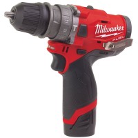 Аккумуляторная ударная дрель шуруповерт со сменным патроном Milwaukee M12 FPDX-202X