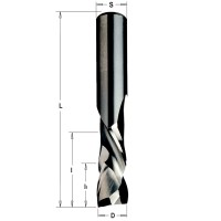 Фреза из твёрдого сплава спиральная двунаправленный рез 6x22x60 Z=1+1 S=6 RH CMT 190.060.11