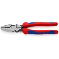 Плоскогубцы Linemans электромонтажные, 240 мм, фосфатированные, 2-комп ручки Knipex KN-0902240