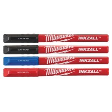 Набор ручек Milwaukee INKZALL Fine Tip (Синий/Красный/Черный) тонких