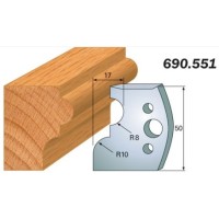 Комплект из 2-х ножей 50x4 SP CMT 690.551