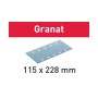 Материал шлифовальный Festool Granat P 80, компл. из 50 шт. STF 115X228 P 80 GR 50X