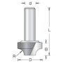 Фреза Dimar 1272023 радиусная V широкая R3 врезная D12,7x10 L48 хвостовик 6