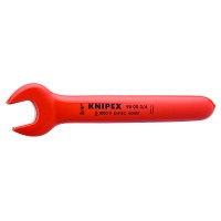 Ключ гаечный рожковый VDE, 3/4", длина 191 мм, диэлектрический Knipex KN-98003_4