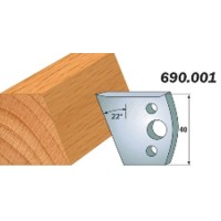 Комплект из 2-х ножей 40x4 SP CMT 690.001