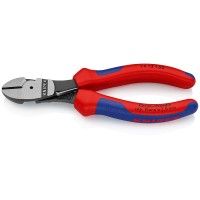 Бокорезы особо мощные, пружина, 160 мм, фосфатированные, 2-комп ручки Knipex KN-7412160