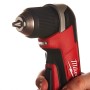 Односкоростная угловая дрель Milwaukee M12 C12RAD-202В