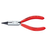 Круглогубцы ювелира с режущими кромками, 130 мм, фосфатированные, обливные ручки, SB Knipex KN-1901130SB