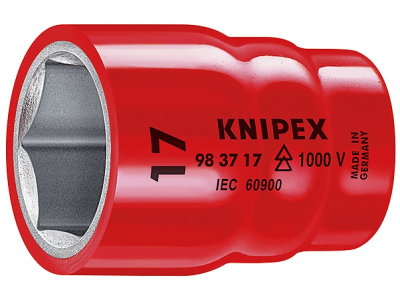 Головка торцевая VDE 3/8" 6-гранная, 16 мм, диэлектрическая Knipex KN-983716