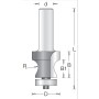 Фреза антиперелив за 1 проход R8мм D25x29 L83 подшипник пластик. хвостовик 12 Dimar 1550039