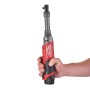 Аккумуляторная трещотка Milwaukee M12 FUEL FIR38-0 (3/8") удлинённая