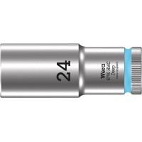 8790 HMC Deep Головка торцевая 6-гранная, 1/2", глубокая, 24 x 83 мм Wera WE-004563