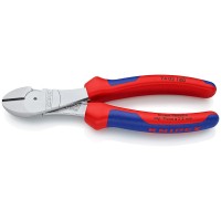 Бокорезы особо мощные, 180 мм, хром, 2-комп ручки Knipex KN-7405180