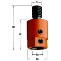 Патрон для присадочного станка S=M10 D=10 LH CMT 302.000.02