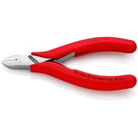 Бокорезы для электроники, округлая головка, 115 мм, обливные ручки Knipex KN-7701115