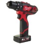 Аккумуляторная ударная дрель - шуруповерт Milwaukee M12 BPD-402С