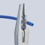 Плоскогубцы электрика для монтажа проводов, 160 мм, фосфатированные, обливные ручки, SB Knipex KN-1301160SB
