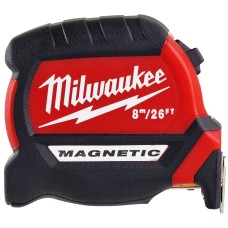 Рулетка Milwaukee Magnetic Tape Premium 8 м/16 дюймов