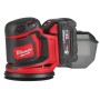 Эксцентриковая шлифовальная машина 125 мм Milwaukee M18 BOS125-502B