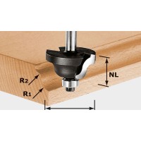 Фреза двухрадиусная Festool HW S8 D38.1/R6.35/R6.35