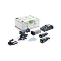 Аккумуляторная дельтавидная шлифовальная машинка Festool DTSC 400 Li 3,1 I-Plus