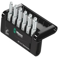Bit-Check 6 V Robertson Universal 1 набор бит, с внешним квадратом, с фиксацией, 6 пр., 1/4" E6.3 Wera WE-056478
