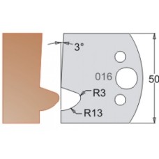 Нож Dimar МУЛЬТИСИСТЕМА HSS фристайл R3;13 50x20x4 3301650