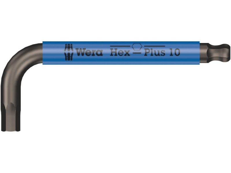 950 SPKS Multicolour Г-образный ключ, с шаром, 10 x 125 мм Wera WE-022677