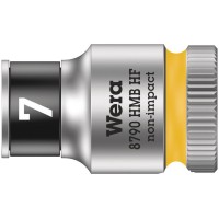 8790 HMB HF Zyklop Головка торцевая 6-гранная, 3/8", с фиксацией, 7 x 29 мм Wera WE-003741