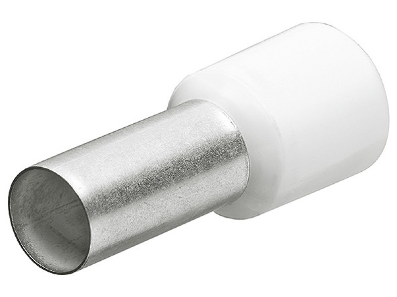 Гильзы контактные изолированные DIN 46228-4 (НШВИ), белые, 0.50 мм², 200 шт, 14 мм, DIN 46228-4 Knipex KN-9799330