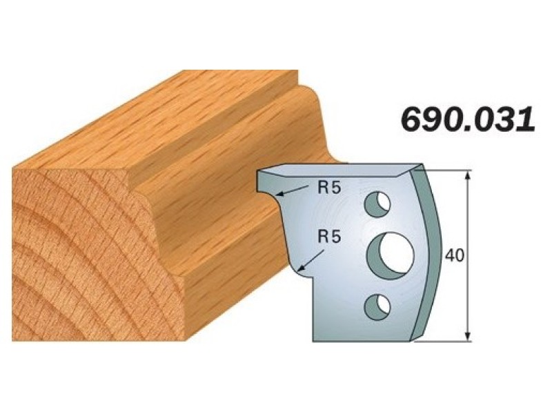 Комплект из 2-х ножей 40x4 SP CMT 690.031