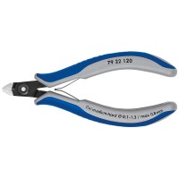 Бокорезы прецизионные, маленькая головка, 120 мм, 2-комп ручки Knipex KN-7922120