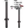 Удлинитель для быстрозажимных устройств, Ø 28 мм, для TW28A-STC / TW28VAD / TWVAD / TW28AV Bessey TW28X