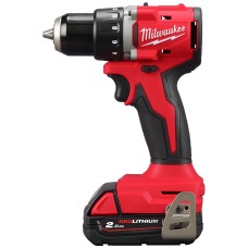 Аккумуляторная компактная дрель-шуруповерт Milwaukee M18 BLDDRC-202C