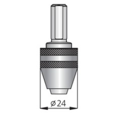 Патрон промышленный под быстросменный инструмент D24 хвостовик 6.3 WPW QCL6306