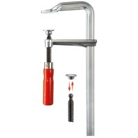 Струбцина цельнометаллическая 250/120, 6 кН, деревянная ручка Bessey GZ25