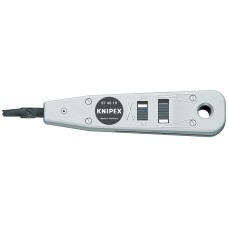 Инструмент для укладки кабелей LSA-Plus и их аналогов, UTP и STP 0.4-0.8 мм, длина 175 мм Knipex KN-974010