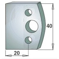 Комплект из 2-х ножей 40x4 SP CMT 690.000