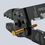 Пресс-клещи, 3 гнезда, неизолированные кабельные наконечники и штекеры: 0.5-6.0 мм², длина 230 мм Knipex KN-9721215C