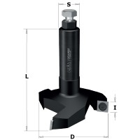 Фреза для выравнивания поверхности со сменными ножами HM Z3 D=60x12x80 RH S=12 RH CMT 663.004.11