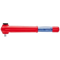 Ключ динамометрический VDE, 3/8" квадрат, 5-50 Нм, 385 мм, диэлектрический Knipex KN-983350