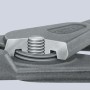 Щипцы прецизионные для внешних стопорных колец, прямые губки, Ø 40-100 мм, длина 225 мм Knipex KN-4911A3SB