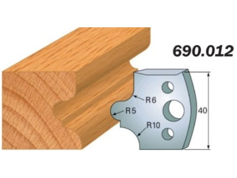 Комплект из 2-х ножей 40x4 SP CMT 690.012