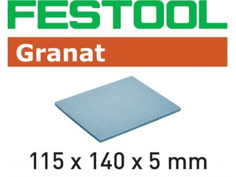 Губка шлифовальная Festool Granat 1000, компл. из 20 шт. 115x140x5 UF 1000GR/20