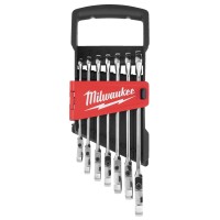 Набор комбинированных ключей Milwaukee MAXBITE с шарниром - 7 шт