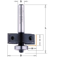 Фреза четвертная (нижн. подш.), смен.ножи HM Z2 S=8 D=34,9x12x53 RH CMT S660.04178