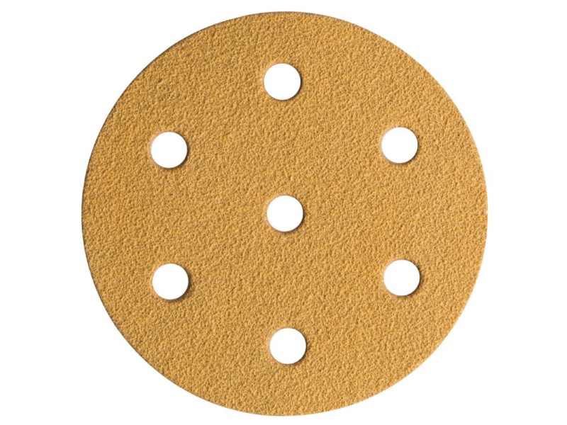 Шлифовальные круги Mirka Gold Ø 150 мм P280 (6+1 отверстий)